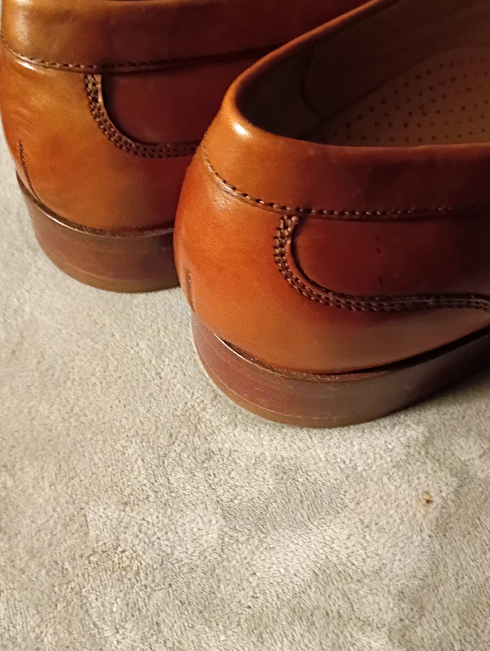 Men's Cole HaanBrown Leather Bit Loafers - Classic Slip-On Dress Shoes New